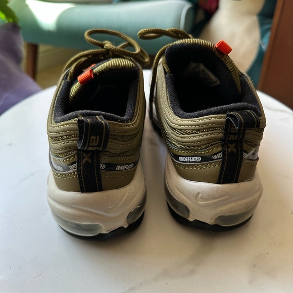 Undefeated Nike Air Max 97 Olive with Black and White Accents - Picture 2 of 3